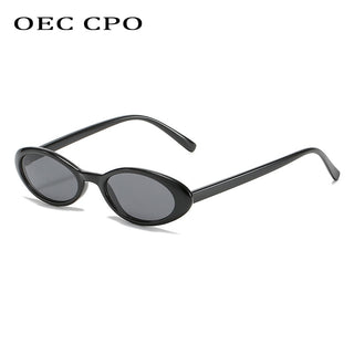 Retro Small Oval Sunglasses