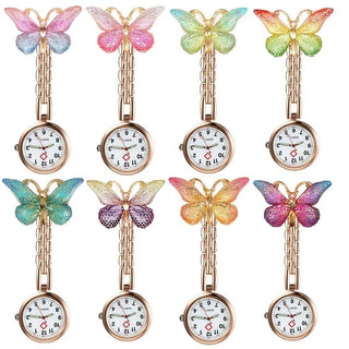 Butterfly Alloy Pocket Watches