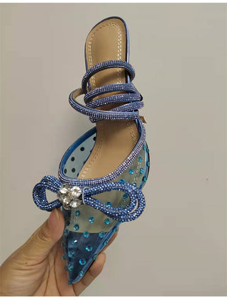 Rhinestones Bowknot Shoes