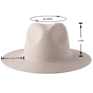 Soft Wide Brim Straw Hat