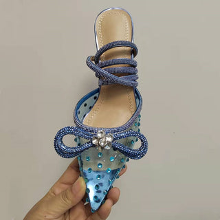 Rhinestones Bowknot Shoes