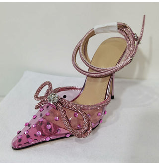 Rhinestones Bowknot Shoes