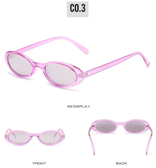 Retro Small Oval Sunglasses