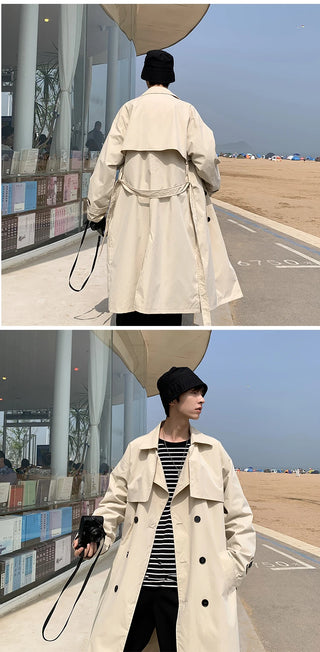 Loose Long Trench Overcoat