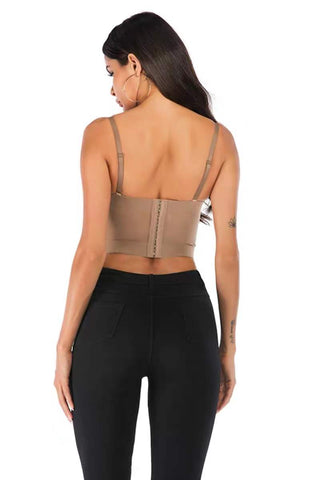 Mesh Corset Bustier Top