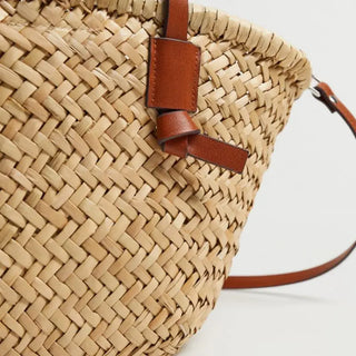 Woven Straw Rattan Basket Bag (For AU/UK/USA only)