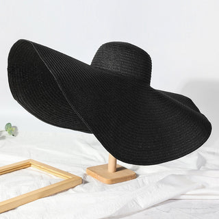 Oversized Wide Brim Beach Straw Hat