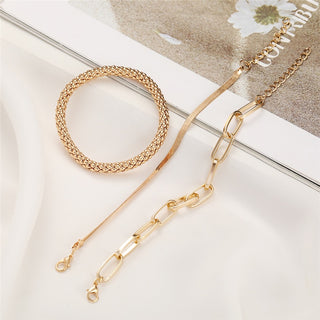 3PCS/Set Chain Bracelets