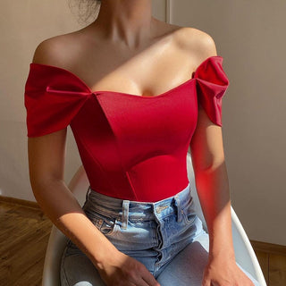 Off Shoulder Strapless Corset Tube Top