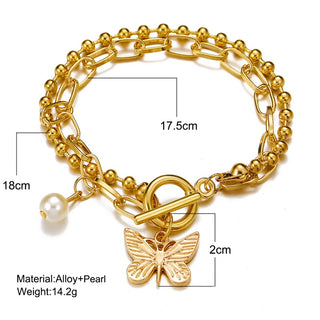 3PCS/Set Chain Bracelets