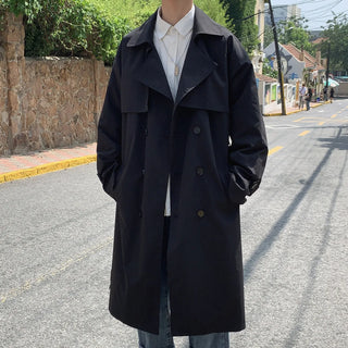 Loose Long Trench Overcoat