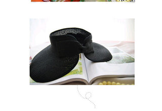 Summer Foldable Straw Beach Hat