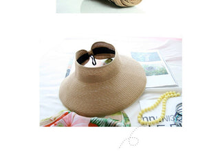 Summer Foldable Straw Beach Hat