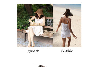 Summer Foldable Straw Beach Hat