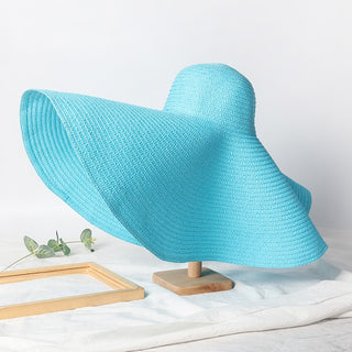 Oversized Wide Brim Beach Straw Hat