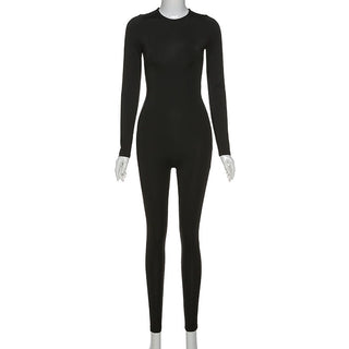 Long Sleeve Bodycon Overalls For Women