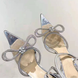 Rhinestones Bowknot Shoes (See more options)