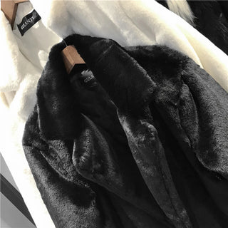 Long Faux Fur Coat