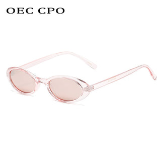 Retro Small Oval Sunglasses