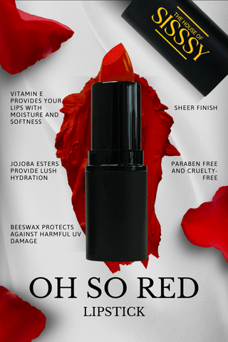 Lipstick - Oh So Red (Available in USA/CANADA ONLY)