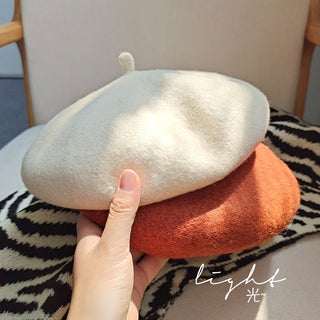 Women Wool French Beret