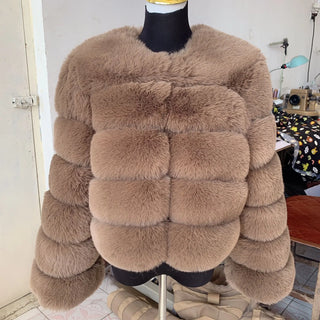 Faux Fur Fluffy Jacket