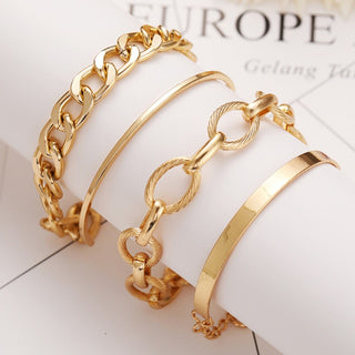 3PCS/Set Chain Bracelets