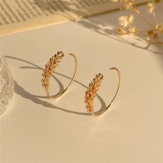 Hoop Drop Earrings Jewelry Set