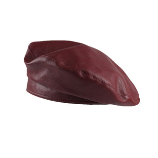 Vintage Leather Beret