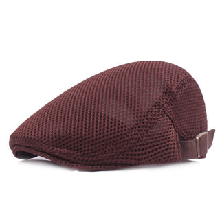 Men Mesh Newsboy Cap