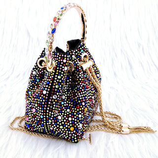 Women's Rhinestone Shoes And Bag Set (See more options)