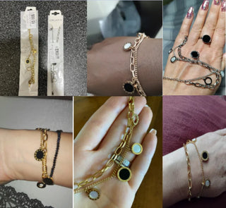 Stainless Steel Paper Clip Bracelets & Bangles (For AU/UK/USA only)