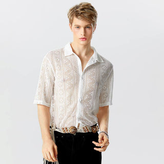 Mesh Camisa Shirt