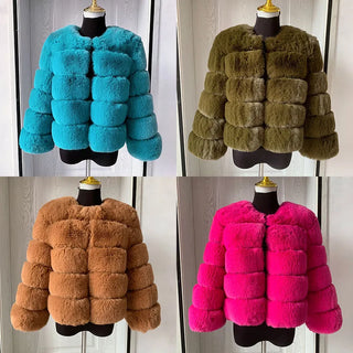 Faux Fur Fluffy Jacket