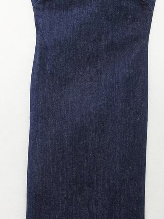 Women’s Elastic Tube Denim Dress