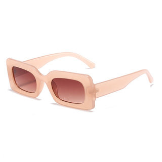 Women's Vintage Rectangle Frame Sunglasses