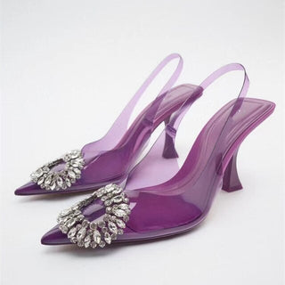 Slingback Pointed Toe Heeled Shoes (See more options)