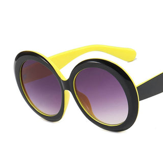 Retro Oversized Round Sunglasses