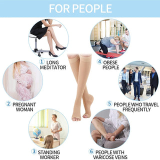 Medical Toeless Support Compression Socks