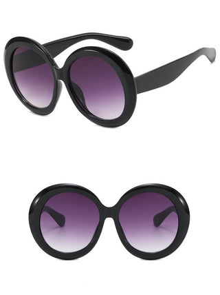 Retro Oversized Round Sunglasses