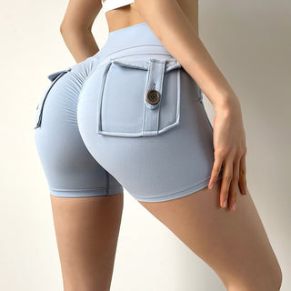 Scrunch Fitness Shorts with Pockets