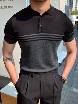 Turn-down Collar Polo Shirts