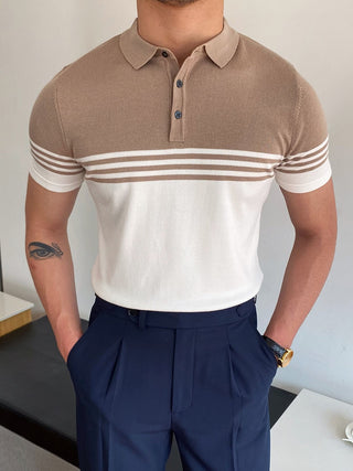 Turn-down Collar Polo Shirts