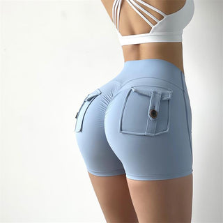 Scrunch Fitness Shorts with Pockets