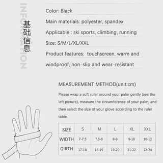 Waterproof Non-slip Men's Gloves