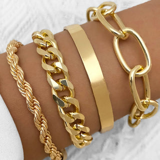 3PCS/Set Chain Bracelets