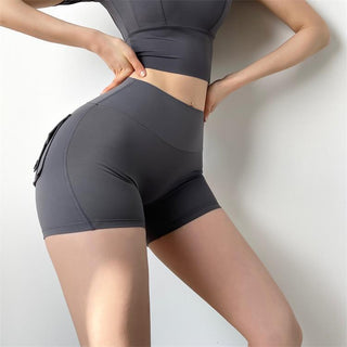 Scrunch Fitness Shorts with Pockets