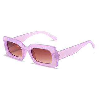 Women's Vintage Rectangle Frame Sunglasses