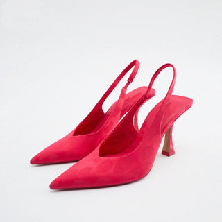 Slingback Pointed Toe Heeled Shoes (See more options)