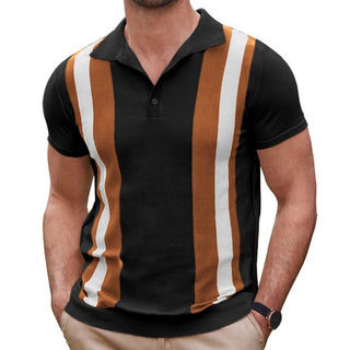 Knitted Striped Polo Shirt (See more options)